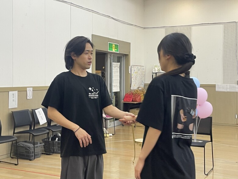 『ロミオとジュリエット』稽古場より