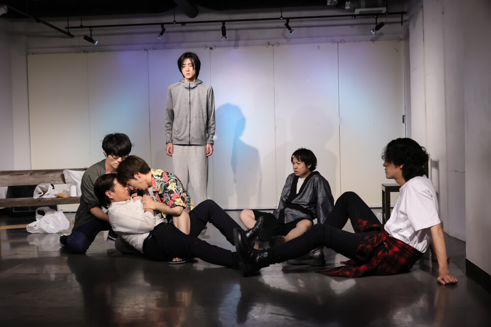 劇団Wistroemeria第五回本公演『花火～紫焔～』舞台写真1です。