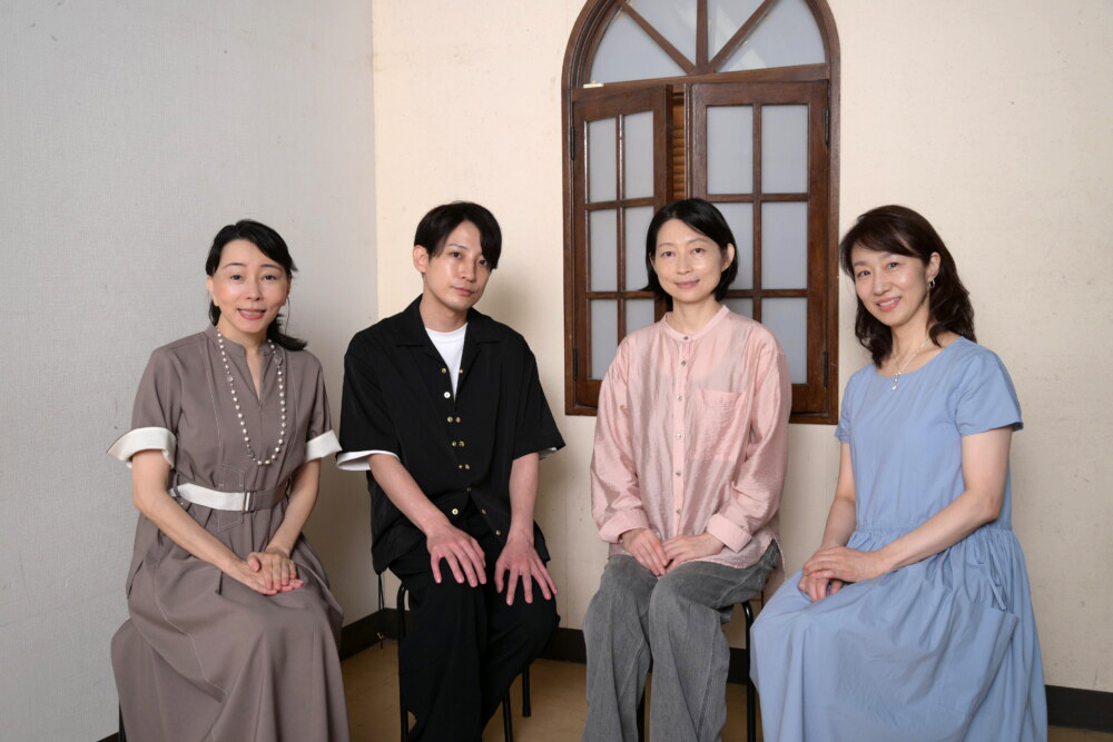 奥山美代子、陳内将、五戸真理枝、石井麗子